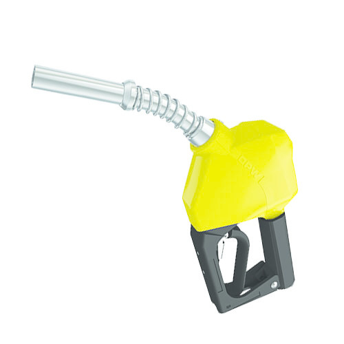OPW 11B-0900 Leaded Prepay Nozzle - Yellow