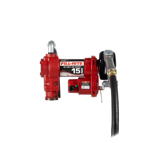 Fill-Rite Model FR1210H 12 Volt DC Pump with Hose and Manual Nozzle