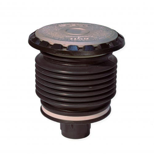 OPW 1C-2100-DEVR Threaded, Five-Gallon, Fill/Spill Containment Manhole Duratuff II Base with Cast Iron Cover and Drain Valve