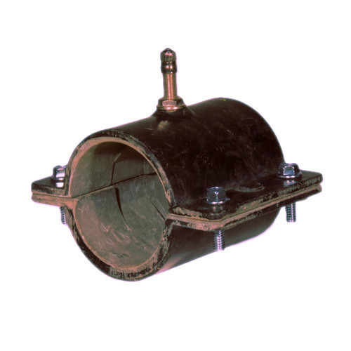 Ameron 22469206 2-Inch LCX Containment Termination Sleeve with Test Port (2 Piece Clamshell)