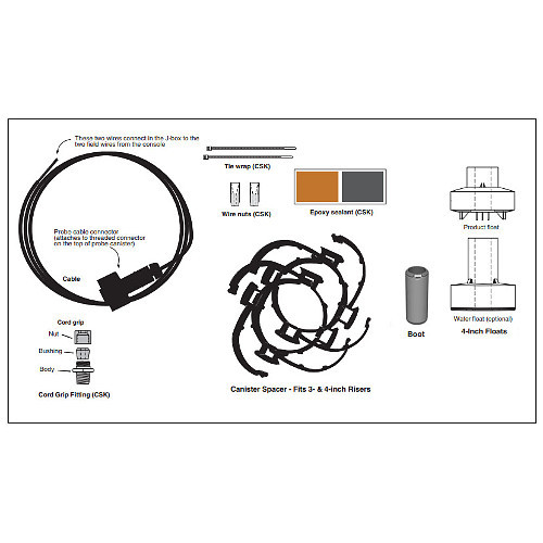 Veeder-Root 330020-720 Four-Inch Mag Plus Replacement Float Kit