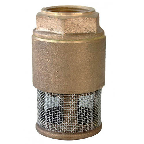 Morrison Bros. 334-0100AV 3/4-Inch Single Poppet Foot Valve