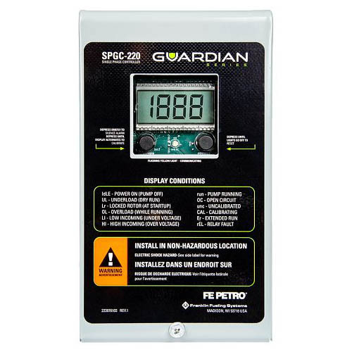 Franklin Fueling 5800100220 SPGC-220 Guardian Series™ Single-Phase Controller, 220 Volt