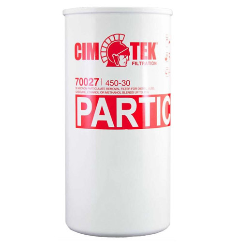 Cim-Tek 70027 Model 450-30, 1 inch flow 30 Micron Particulate Removal Extended Life Filter