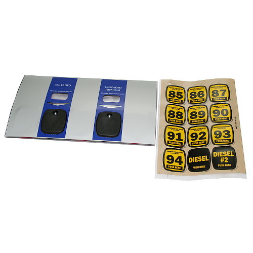 Wayne 889952-002-001 Two-Product "Push to Start" Panel for Sams Ovation Fuel Dispensers