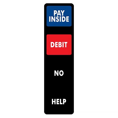 Wayne 892645-001-044 Left-Side Murphy's Oil SPM Faceplate Overlay