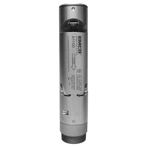Emco A1100EVR-056 4-inch x 15-foot Dual Point Overfill Prevention Valve with 85-Inch Top Tube, 107-Inch Bottom Tube