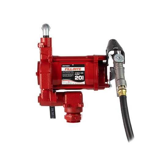 Fill-Rite Model FR700V 115 Volt AC Pump with Manual Nozzle