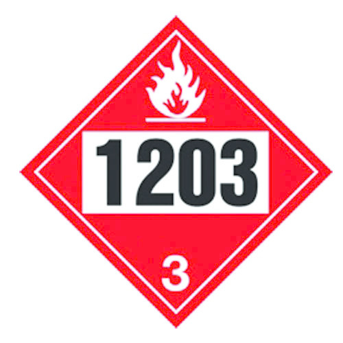 Truck Placard - Gasoline